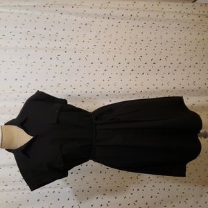 Express Button Down Dress with Tie Waist Size Small